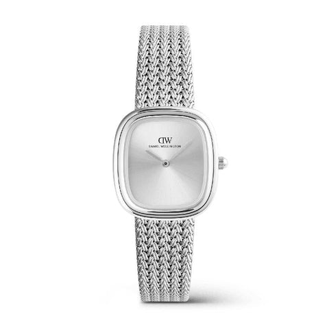The Watch Boutique Daniel Wellington Margot Braided Mesh Unitone Silver Women's Watch