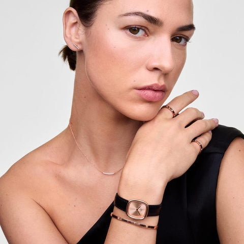 The Watch Boutique Daniel Wellington Margot Sheffield Rose Gold Sunray Unitone Watch