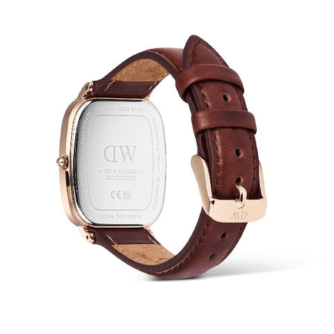 The Watch Boutique Daniel Wellington Marlon St Mawes Linen Rose Gold