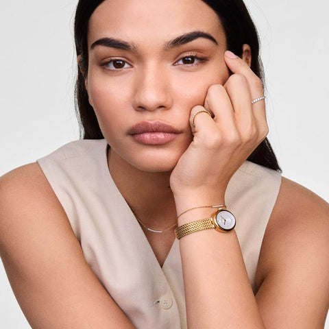 The Watch Boutique Daniel Wellington Mirelle Gold Eternity Bracelet