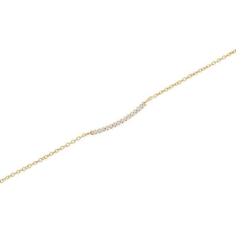 The Watch Boutique Daniel Wellington Mirelle Gold Eternity Necklace with White Stones