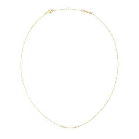 The Watch Boutique Daniel Wellington Mirelle Gold Eternity Necklace with White Stones