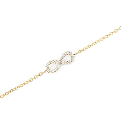 The Watch Boutique Daniel Wellington Mirelle Gold Infinity Bracelet