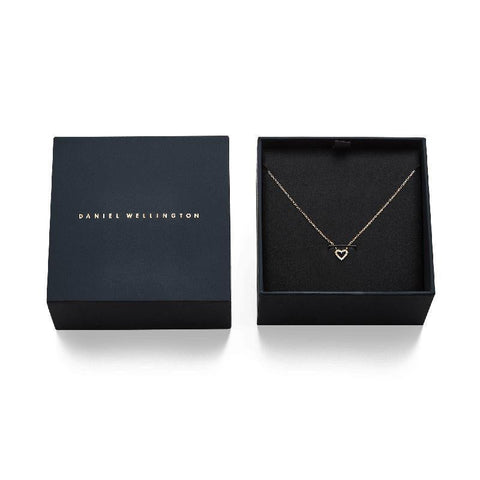 Daniel Wellington Mirelle Heart Necklace Rose Gold