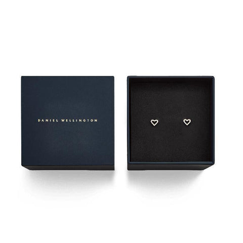 Daniel Wellington Mirelle Rose Gold Heart Earrings