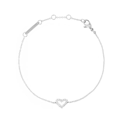 The Watch Boutique Daniel Wellington Mirelle Silver Heart Bracelet