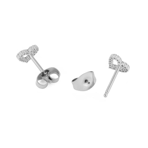 Daniel Wellington Mirelle Silver Heart Earrings