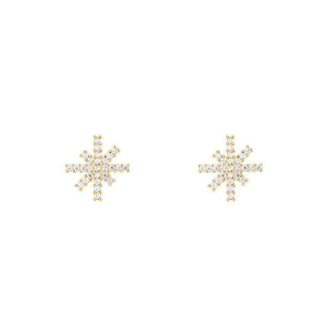 The Watch Boutique Daniel Wellington Mirelle Star Gold Earrings