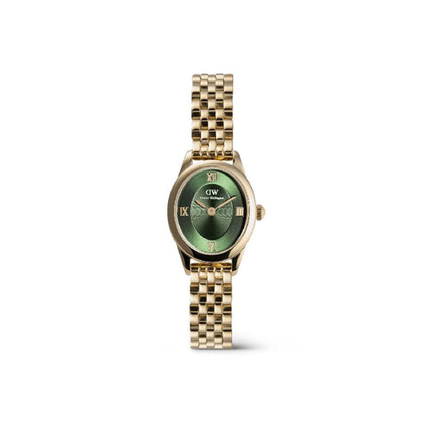 The Watch Boutique Daniel Wellington Ophelia Mini Emerald Gold