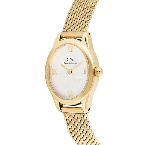 The Watch Boutique Daniel Wellington Ophelia Mini Mesh White Gold Women's Watch