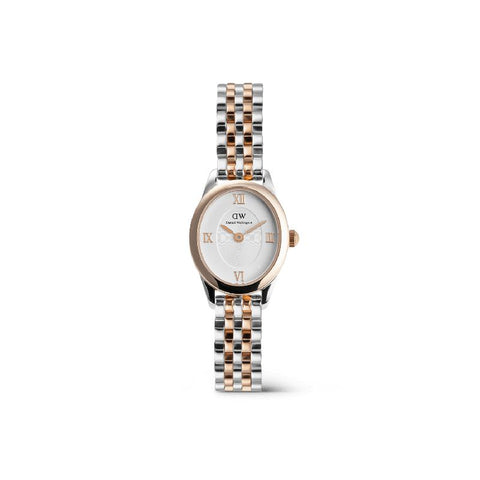 The Watch Boutique Daniel Wellington Ophelia Mini Two-Tone Rose Gold