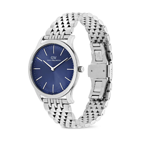 The Watch Boutique Daniel Wellington Pathfinder 7-Link Arctic Silver Men's Watch