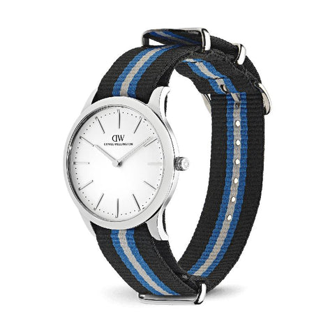 The Watch Boutique Daniel Wellington Pathfinder Sherborne Frost-White Silver Men's Watch