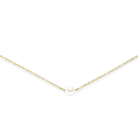 The Watch Boutique Daniel Wellington Pearl Step Women's Gold Necklace