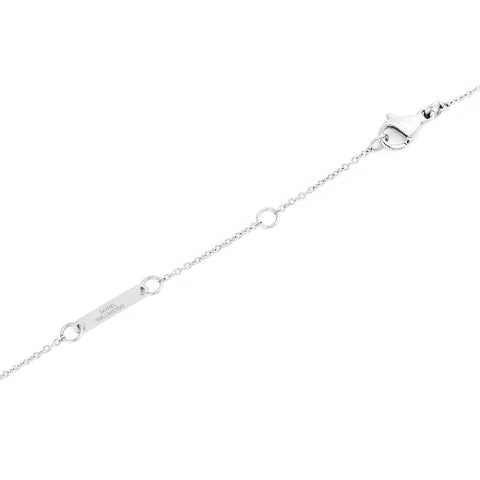 The Watch Boutique Daniel Wellington Pearl Step Women's Silver Necklace