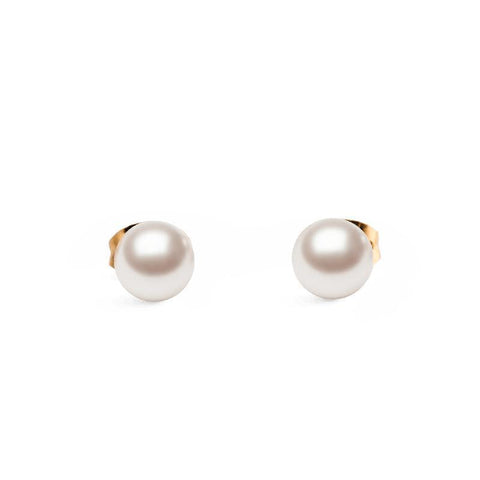 The Watch Boutique Daniel Wellington Pearl Stud Earring Rose Gold
