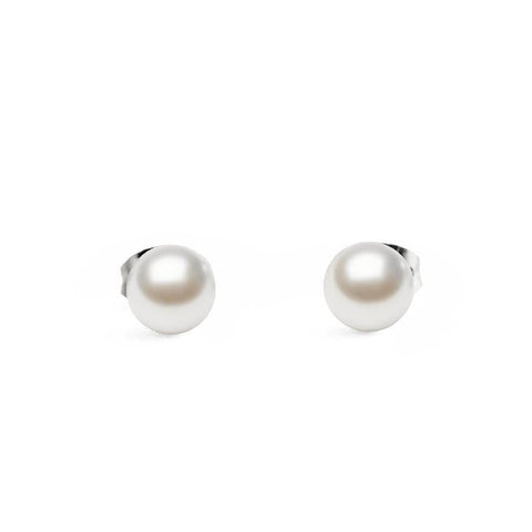 The Watch Boutique Daniel Wellington Pearl Stud Earring Silver