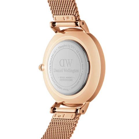 The Watch Boutique Daniel Wellington Petite Amber Rose Gold Watch 28mm