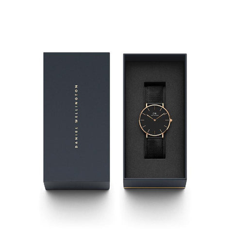 The Watch Boutique Daniel Wellington Petite Ashfield Rose Gold Watch 36mm