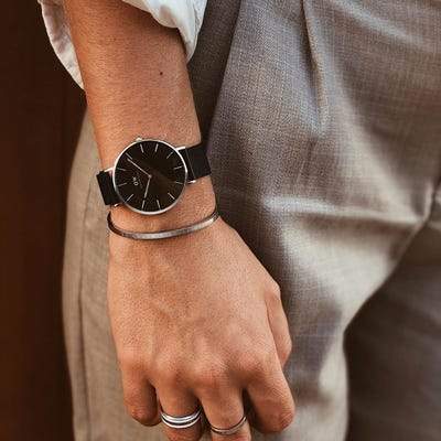 The Watch Boutique Daniel Wellington Petite Ashfield Silver Watch 36mm