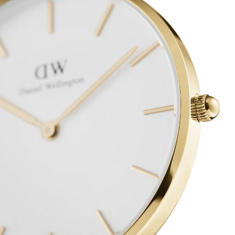 The Watch Boutique Daniel Wellington Petite Evergold Gold Watch 36mm