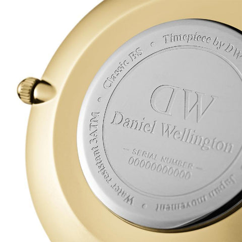 The Watch Boutique Daniel Wellington Petite Evergold Gold Watch 36mm
