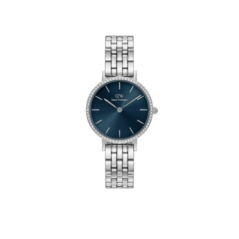 The Watch Boutique Daniel Wellington Petite Lumine Bezel 5-Link Arctic 28mm