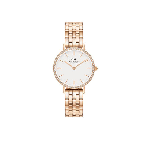 The Watch Boutique Daniel Wellington Petite Lumine Bezel 5-Link Melrose 28mm