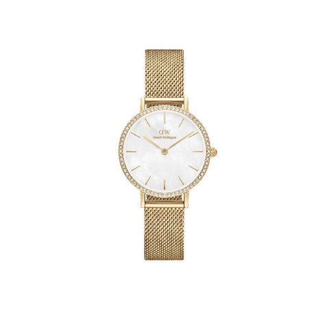 The Watch Boutique Daniel Wellington Petite Lumine Bezel Ever Gold MOP 28mm