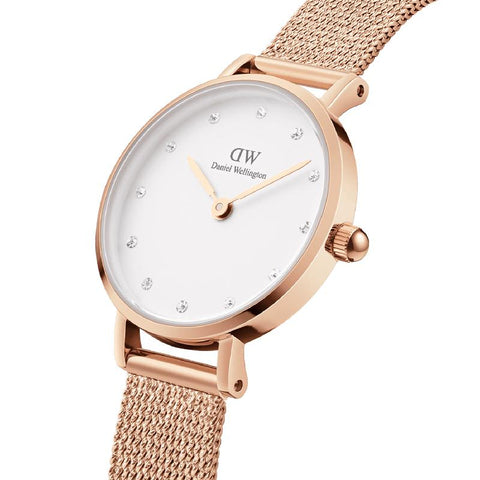 The Watch Boutique Daniel Wellington Petite Lumine Rose Gold Watch 28mm