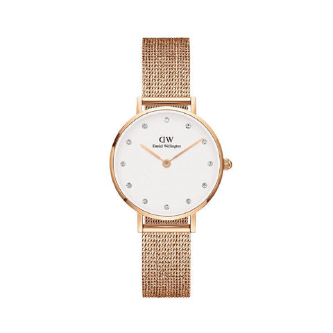 The Watch Boutique Daniel Wellington Petite Lumine Rose Gold Watch 28mm