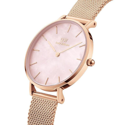 The Watch Boutique Daniel Wellington Petite Melrose Rose Gold Watch 28mm
