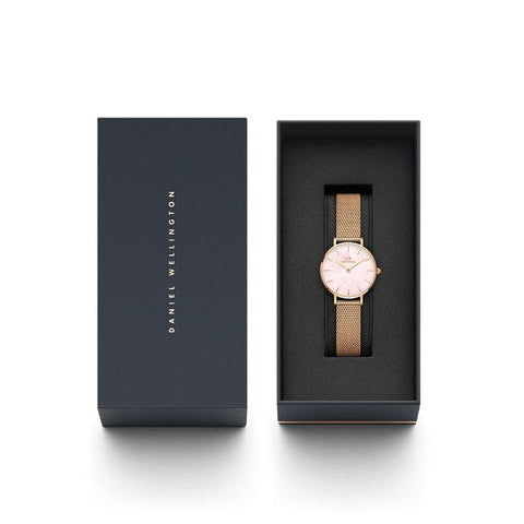 The Watch Boutique Daniel Wellington Petite Melrose Rose Gold Watch 28mm