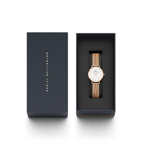 The Watch Boutique Daniel Wellington Petite Melrose Rose Gold Watch 28mm