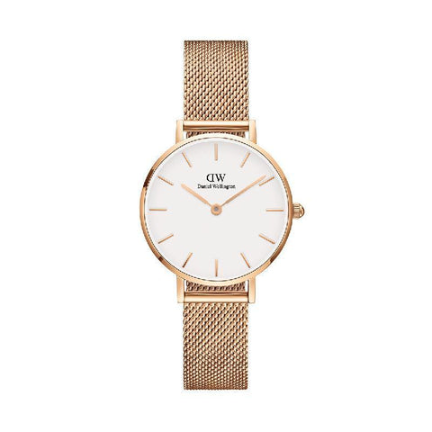 The Watch Boutique Daniel Wellington Petite Melrose Rose Gold Watch 28mm