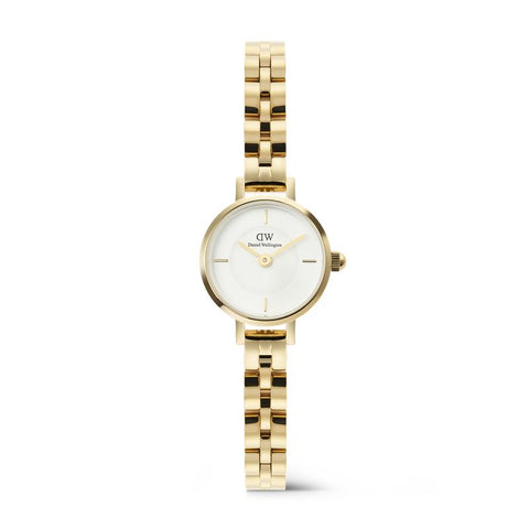 The Watch Boutique Daniel Wellington Petite Mini Arch 3‑Link Gold Watch