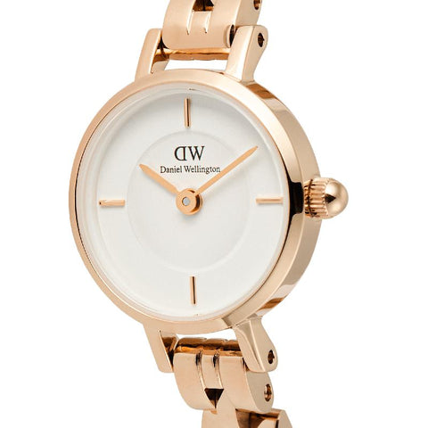 The Watch Boutique Daniel Wellington Petite Mini Arch 3-Link Rose Gold Watch