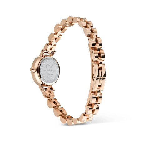 The Watch Boutique Daniel Wellington Petite Mini Arch 3-Link Rose Gold Watch