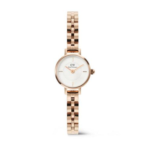 The Watch Boutique Daniel Wellington Petite Mini Arch 3-Link Rose Gold Watch