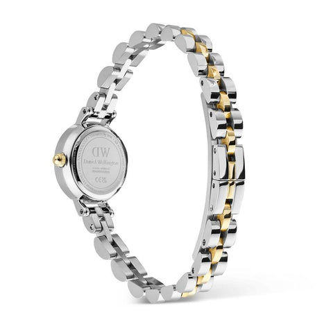 The Watch Boutique Daniel Wellington Petite Mini Arch 3-Link Two Tone Gold Watch