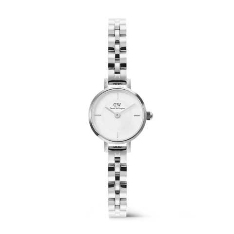 The Watch Boutique Daniel Wellington Petite Mini Arch 3-Link White Silver Watch