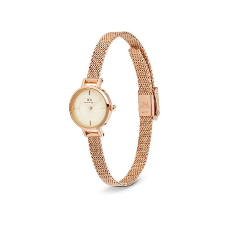 The Watch Boutique Daniel Wellington Petite Mini Champagne Melrose Watch 19mm