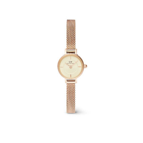 The Watch Boutique Daniel Wellington Petite Mini Champagne Melrose Watch 19mm