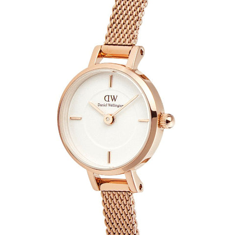 The Watch Boutique Daniel Wellington Petite Mini White Melrose Watch 19mm