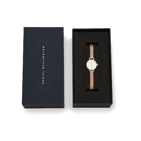 The Watch Boutique Daniel Wellington Petite Mini White Melrose Watch 19mm