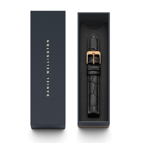 The Watch Boutique Daniel Wellington Petite Reading Rose Gold Watch Strap