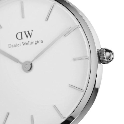 The Watch Boutique Daniel Wellington Petite Sterling Silver Watch 28mm