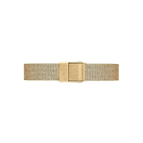 The Watch Boutique Daniel Wellington Pressed Evergold Strap Gold Unisex Watch Strap
