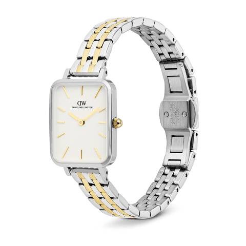 The Watch Boutique Daniel Wellington Quadro 5-link Two Tone Women's Watch