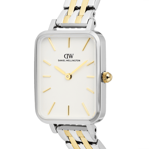 The Watch Boutique Daniel Wellington Quadro 5-link Two Tone Women's Watch